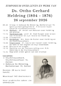 Uitnodiging symposium O.G. Heldring op 26 september 2026